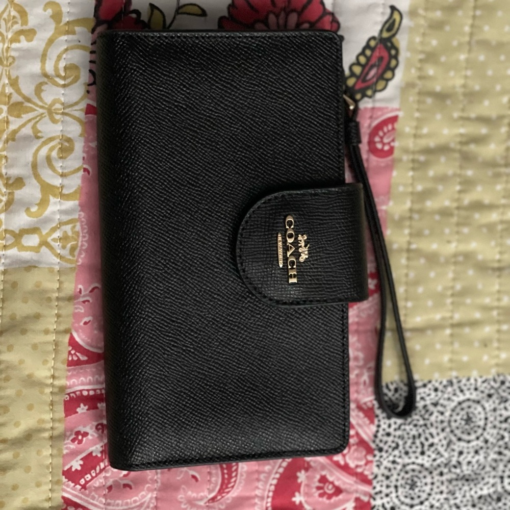 Coach large wallet